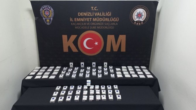 Denizli’de Çok Sayıda Kaçak Ürün Ele Geçirildi