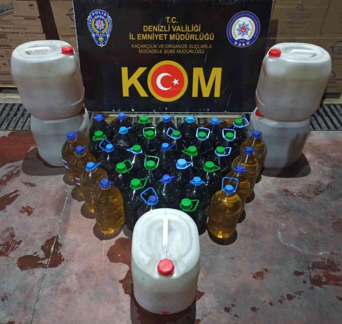 Denizli’de Çok Sayıda Kaçak Ürün Ele Geçirildi