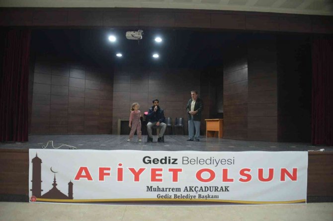 Gediz Belediyesi’nden İftar Çadırı