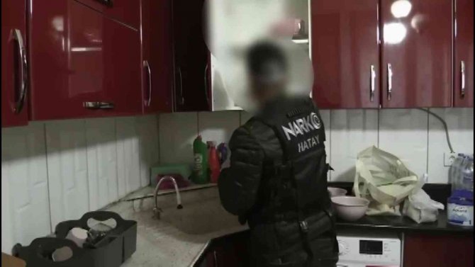 Hatay’da Uyuşturucu Operasyonu
