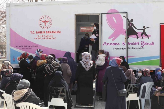 Konya’da Kanser Tarama Tırı 31 İlçeyi Kadınlar İçin Gezecek