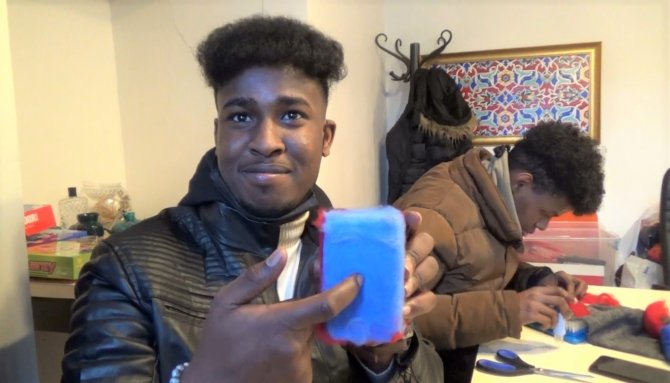 Somali Ve Endonazyalı Öğrenciler Keçe Sanatıyla Buluştu