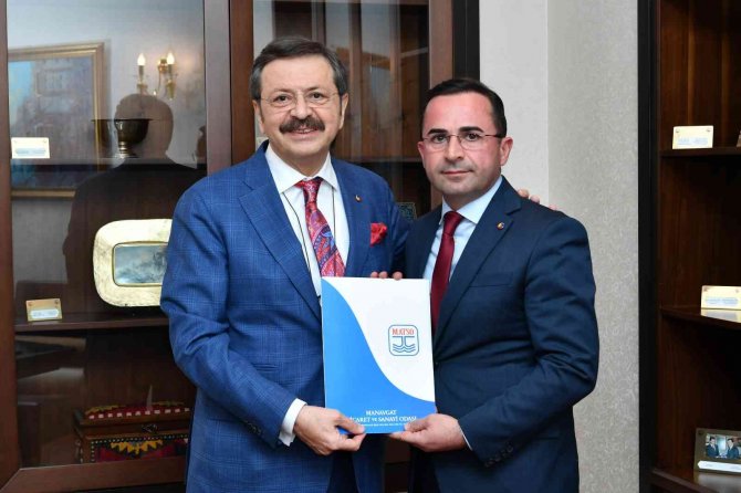 Matso Başkanı Güngör, Tobb Başkanına Hazırladığı Talep Listesini Sundu