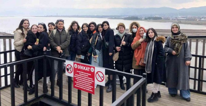 Üniversiteli Kadınlar Derneği Hersek Lagünü’nü Gezdi