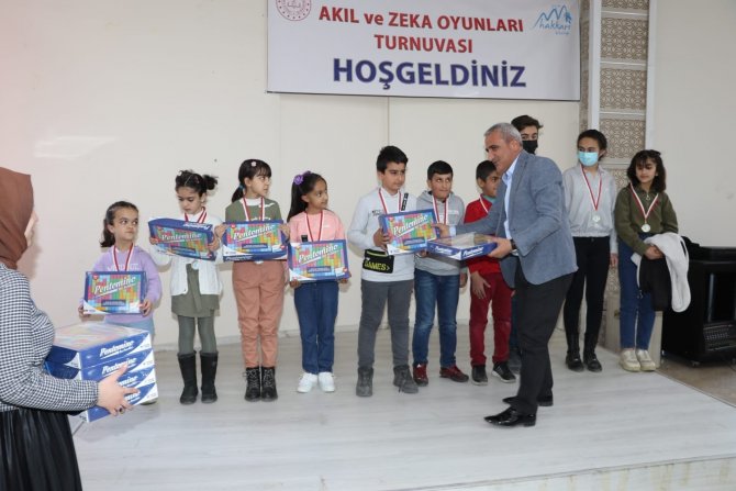 Hakkari’de Akıl Ve Zeka Oyunları Turnuvası