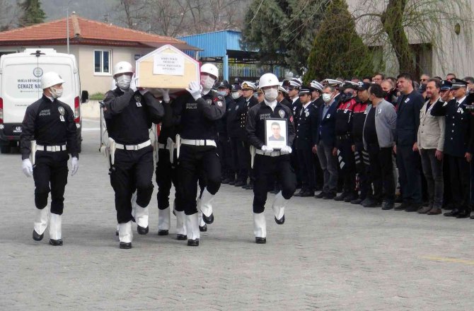 Şehit Polis İçin Muğla Emniyetinde Tören