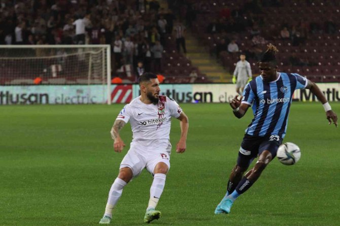 Spor Toto Süper Lig: A. Hatayspor: 0 - Adana Demirspor: 0 (Maç Sonucu)