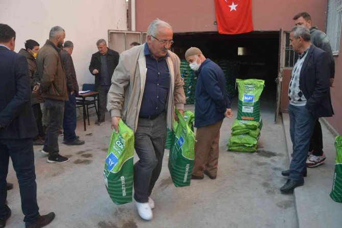 Niksar’da Çiftçilere Silajlık Mısır Tohumu Dağıtıldı