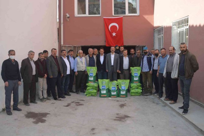Niksar’da Çiftçilere Silajlık Mısır Tohumu Dağıtıldı