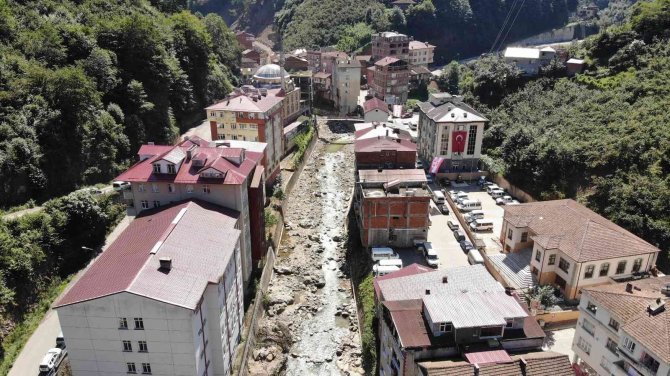 Trabzon’da Dere Yataklarında 446 Ev Sel Ve Taşkın Riski Altında
