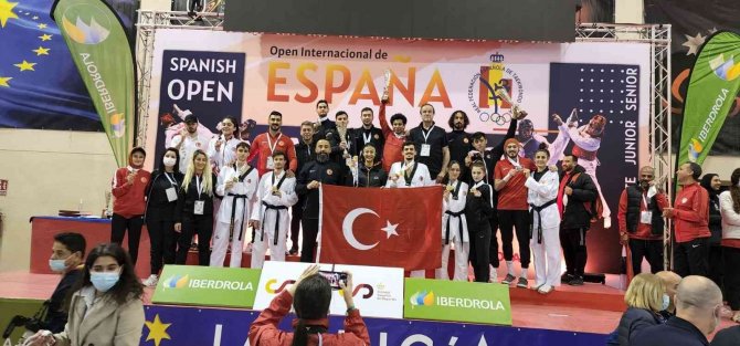 Tekvando Milli Takımı, İ̇spanya’dan 14 Madalya İle Dönüyor!
