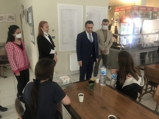 Kaymakam Memiş Öğrenci Yurtlarını Ziyaret Etti