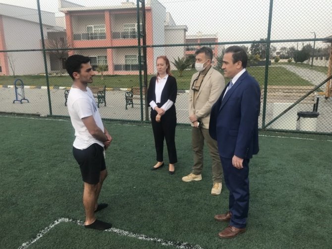 Kaymakam Memiş Öğrenci Yurtlarını Ziyaret Etti