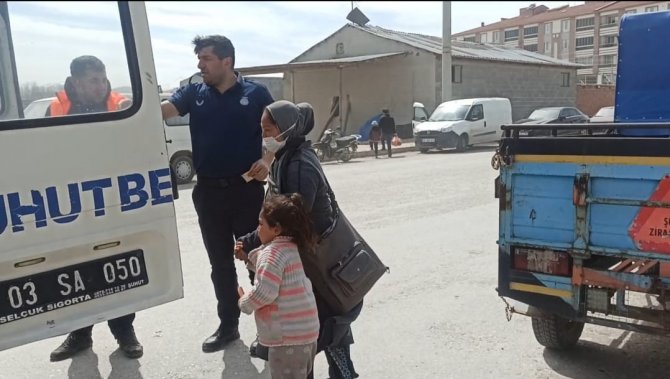 Şuhut’ta Dilencilere Yönelik Operasyon