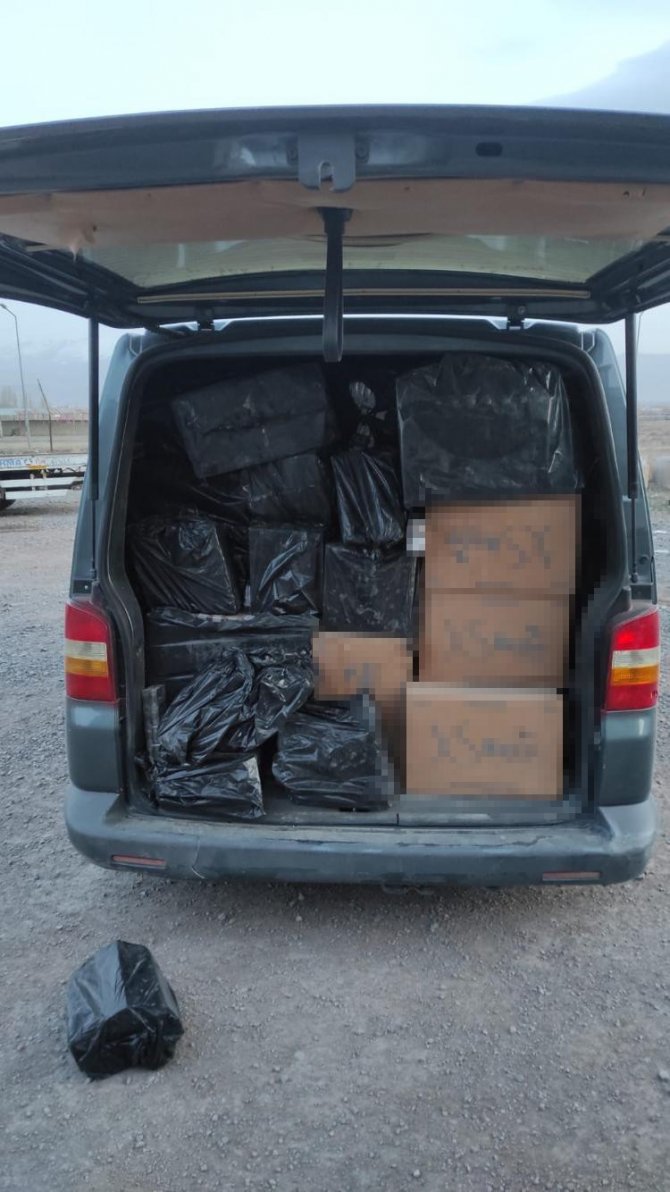 Ağrı’da 40 Bin 530 Paket Kaçak Sigara Ele Geçirildi