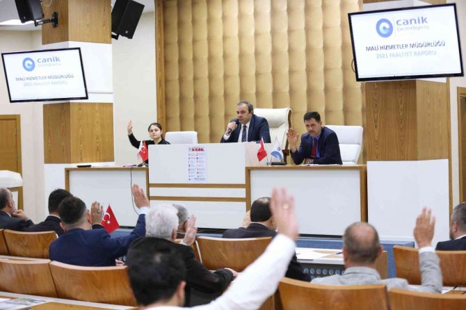 Canik Belediyesi’nin 2021 Faaliyet Raporu Onaylandı