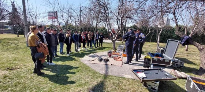 Çakü İ̇tfaiyecilik Programı Öğrencilerinden Teknik Gezi