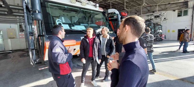 Çakü İ̇tfaiyecilik Programı Öğrencilerinden Teknik Gezi