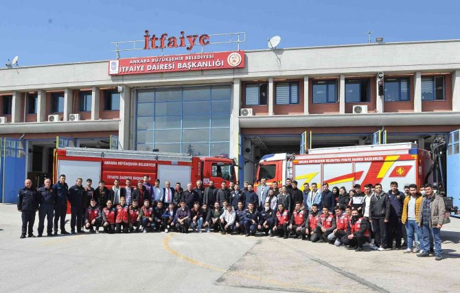 Çakü İ̇tfaiyecilik Programı Öğrencilerinden Teknik Gezi
