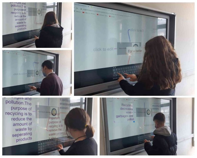 Cunda Mtal Öğrencileri “ Change Begıns Wıth Me” E-twınnıng Projesiyle Dünyaya Açılıyor