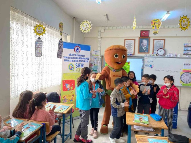 Öğrenciler Sıfır Atığı ‘Fındıkcan’ İle Öğreniyor