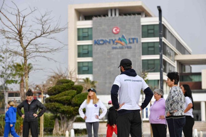 Konyaaltı’nda Sabah Sporu