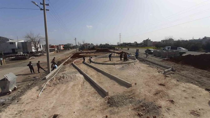 Kozan Belediyesinden Yeni Park