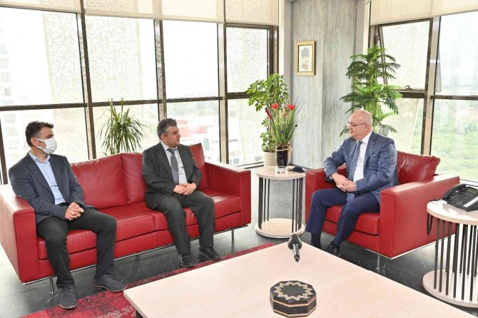 Bal Üreticilerinden Başkan Ergün’e Teşekkür Ziyareti