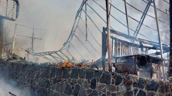 Avcılar’da İki Kafeyi Alevler Sardı: Yangın Sırasında Patlamalar Oldu