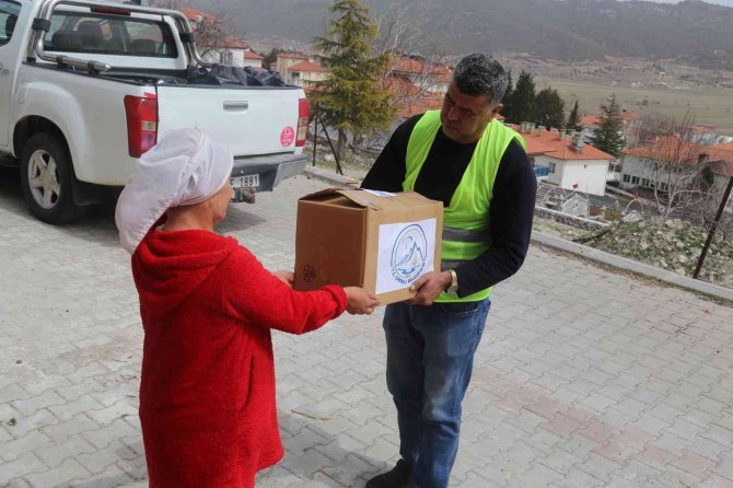 Çameli’nde 500 Aileye Ramazan Ayı Desteği Verildi