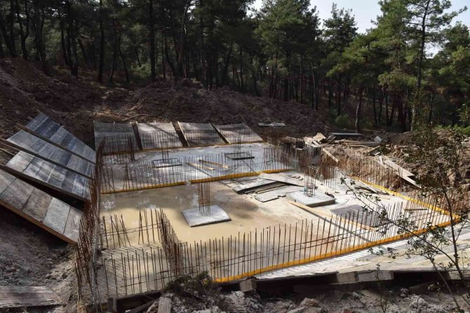 Çan Seramik Mahallesi Su Deposu İnşaatı Başladı