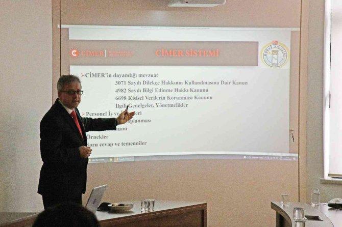 Ci̇mer İ̇l Koordinatörü Arık Tarafından Fethiye’de Eğitim Verildi