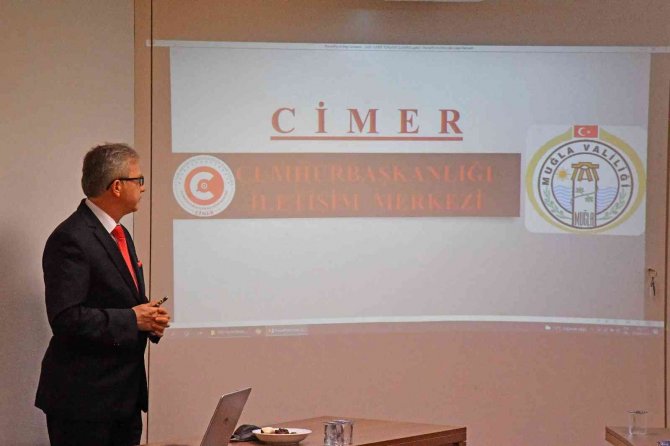 Ci̇mer İ̇l Koordinatörü Arık Tarafından Fethiye’de Eğitim Verildi