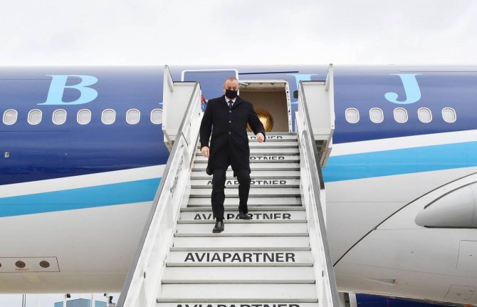 Azerbaycan Cumhurbaşkanı Aliyev, Brüksel’de