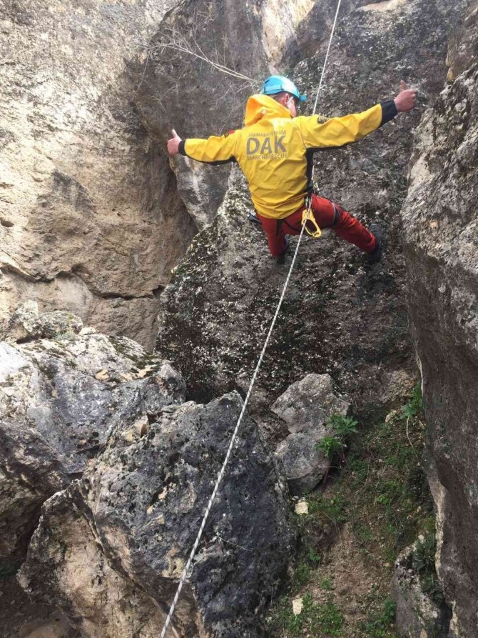 Dak Gönüllülerinin İple Eğitimi 7 Saat Sürdü
