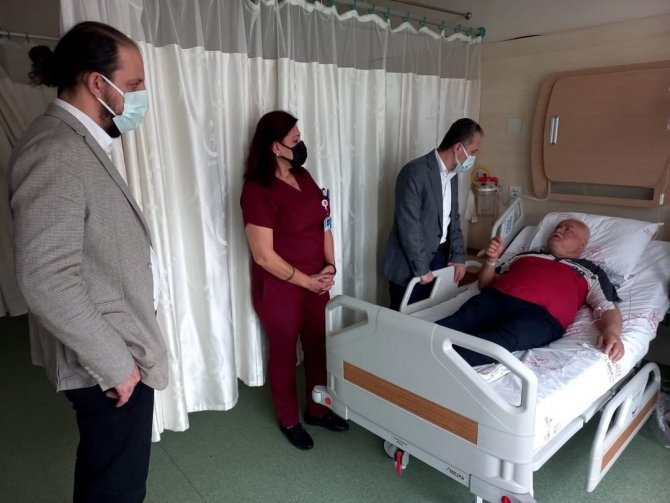 Hastalara Geçmiş Olsun Ziyareti