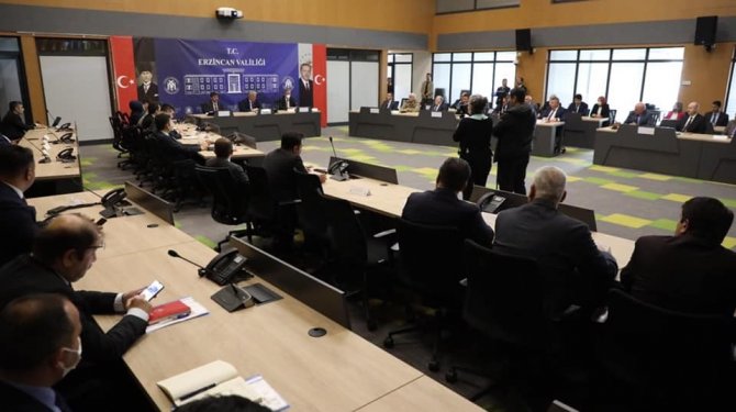 Erzincan’da İ̇l Koordinasyon Kurulu Toplantısı Yapıldı