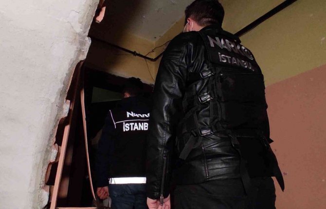 İ̇stanbul’da Şafak Vakti Narkotik Operasyonu