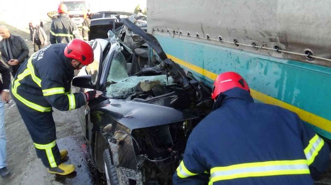 Dpü Rektörü’nün Şoförü Trafik Kazasında Hayatını Kaybetti