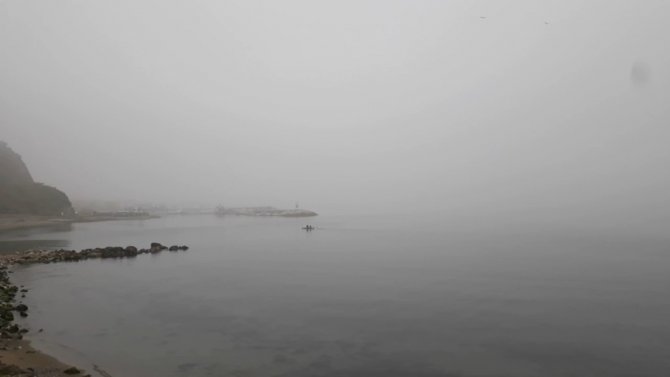 Marmara Denizi Kıyılarında Sis Etkili Oldu