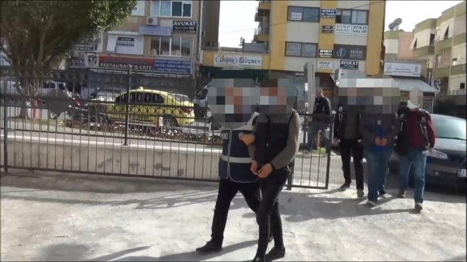 Mersin’de Suç Şebekesi Çökertildi