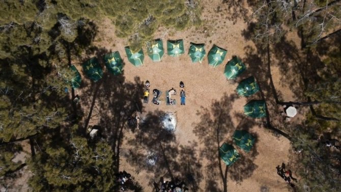 Nevü İ̇zci Kulübü "Gölge Oyunları Çadır Eğitim Kampı" Düzenledi