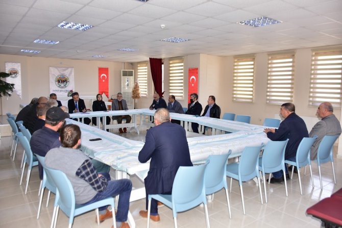 İ̇nönü’de 2022 Yılı Sulama Sezonu Öncesi Bilgilendirme Toplantısı Yapıldı