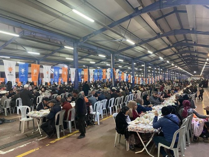 Ak Parti Çorlu İ̇lçe Teşkilatı’ndan Gönül Sofrası