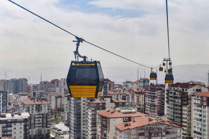 Yenimahalle-şentepe Teleferik Hattı Yeniden Hizmete Açılıyor