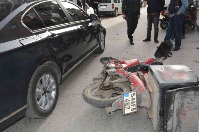Ters Yönden Giden Araç Kazaya Sebep Oldu