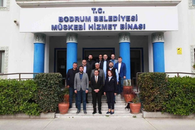 Başkan Aras’a Destek Ziyareti