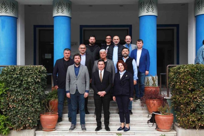 Başkan Aras’a Destek Ziyareti