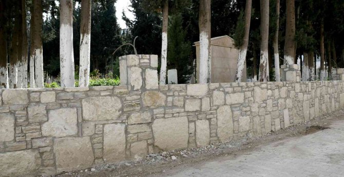 Güzelçamlı Mahallesi Mezarlığı’nda Yenileme Çalışmasında Sona Gelindi