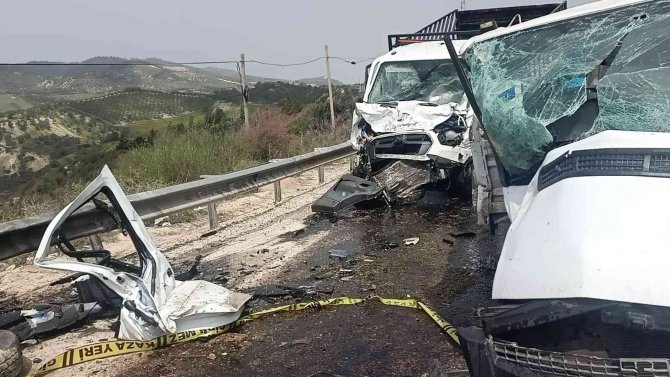 Hatay’da Ticari Araçlar Çarpıştı: 1 Ölü, 3 Yaralı